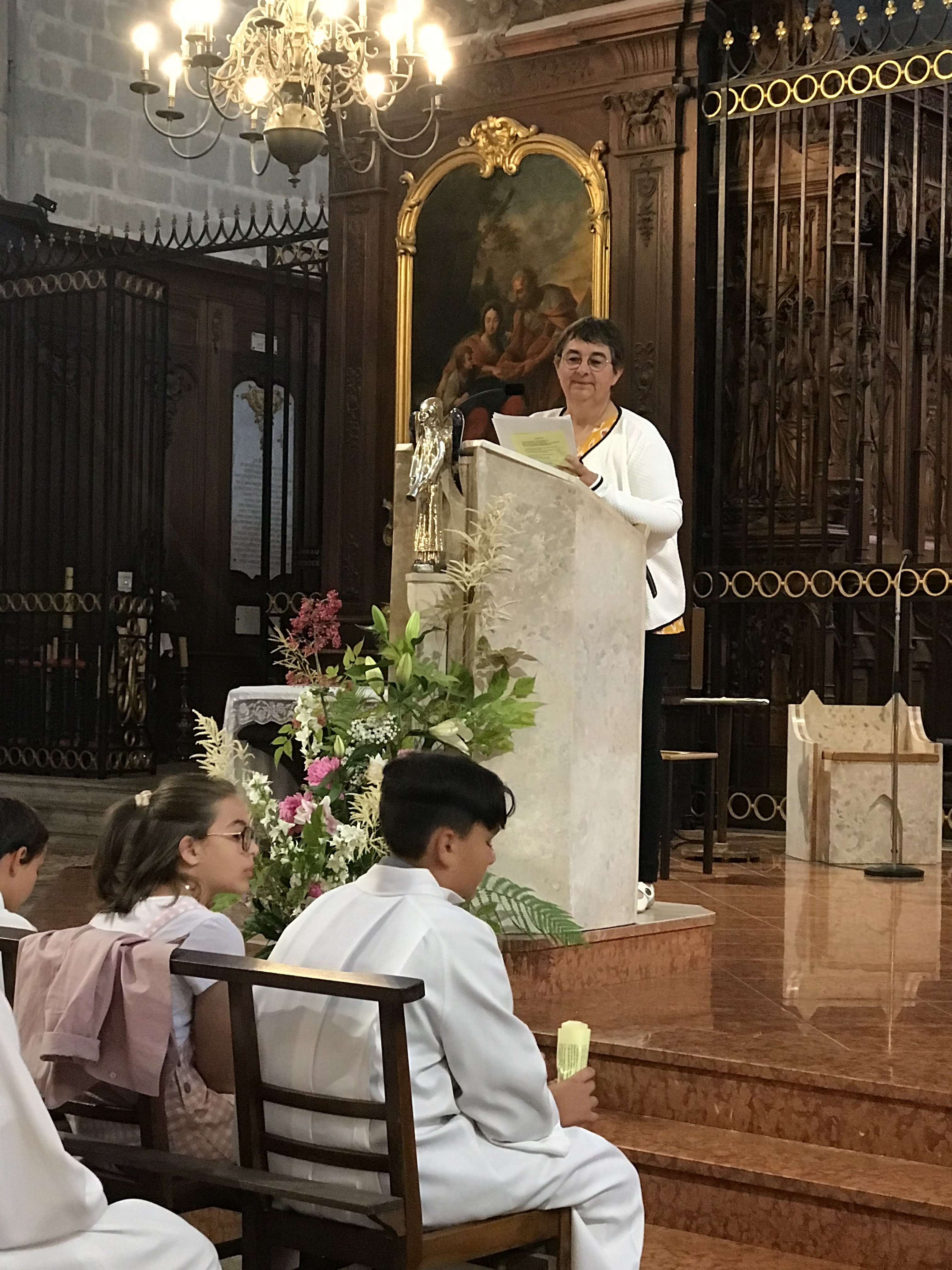 Baptême, 1ère communion et profession de foi des jeunes de Viry