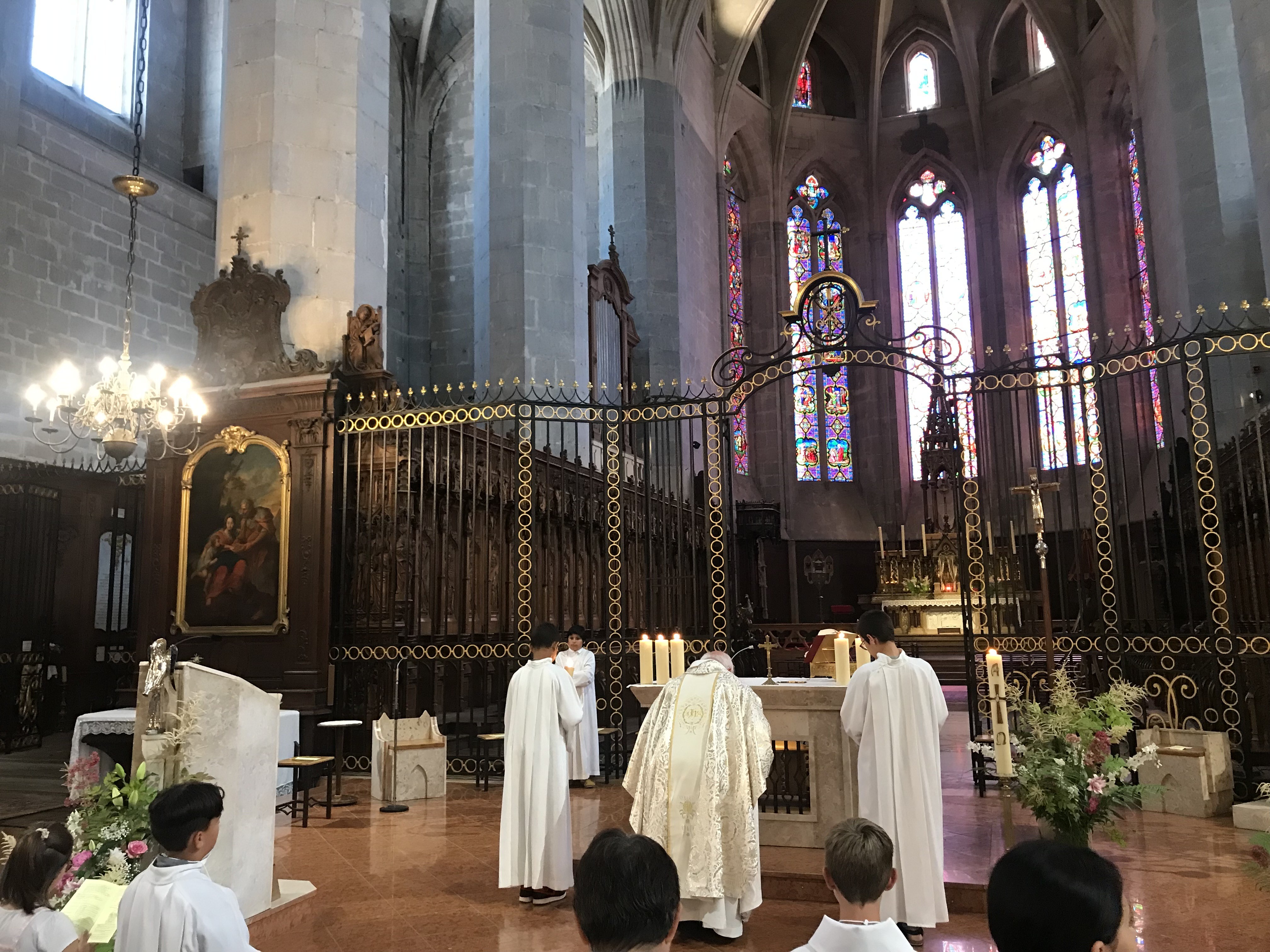 Baptême, 1ère communion et profession de foi des jeunes de Viry