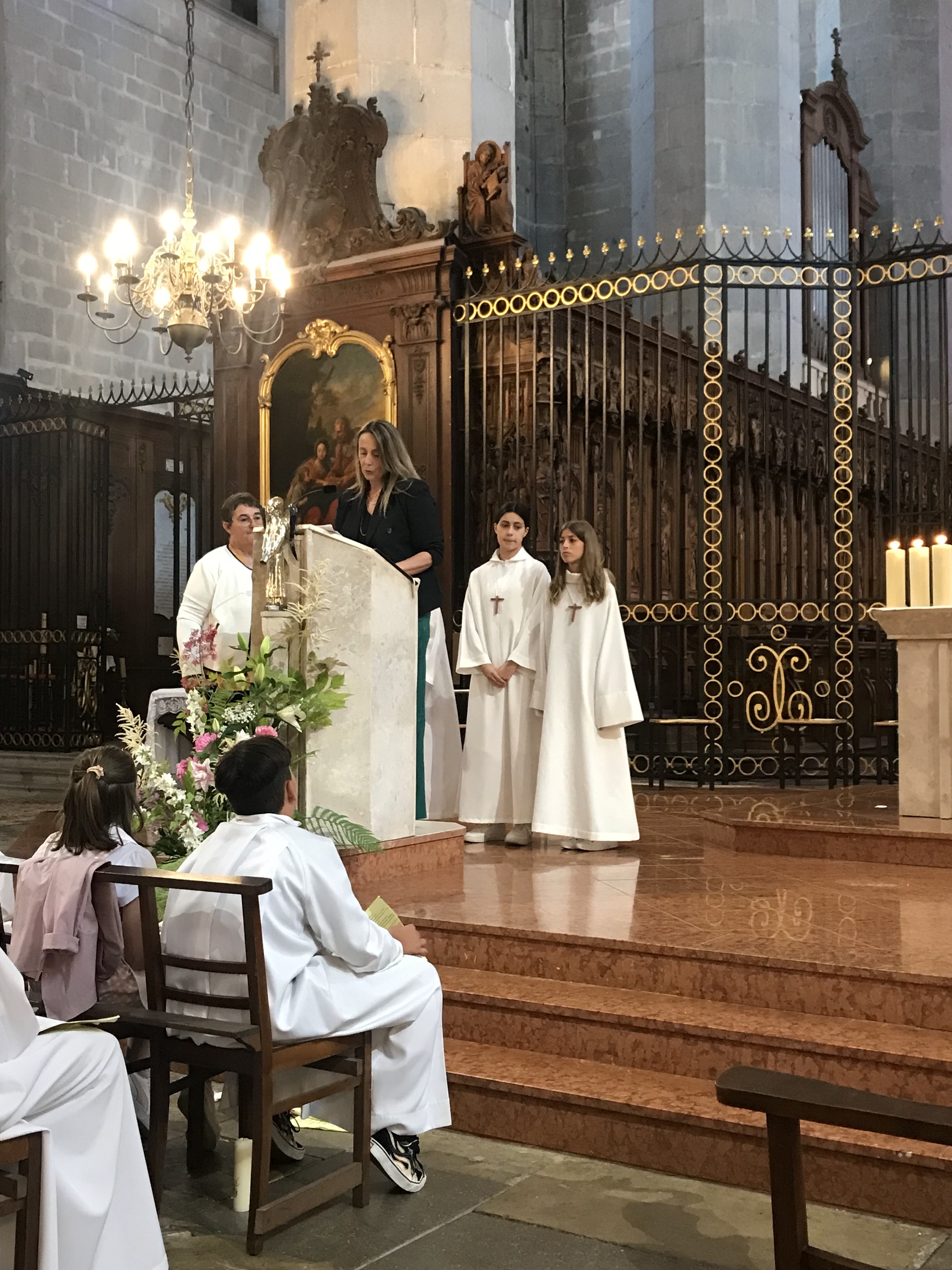 Baptême, 1ère communion et profession de foi des jeunes de Viry