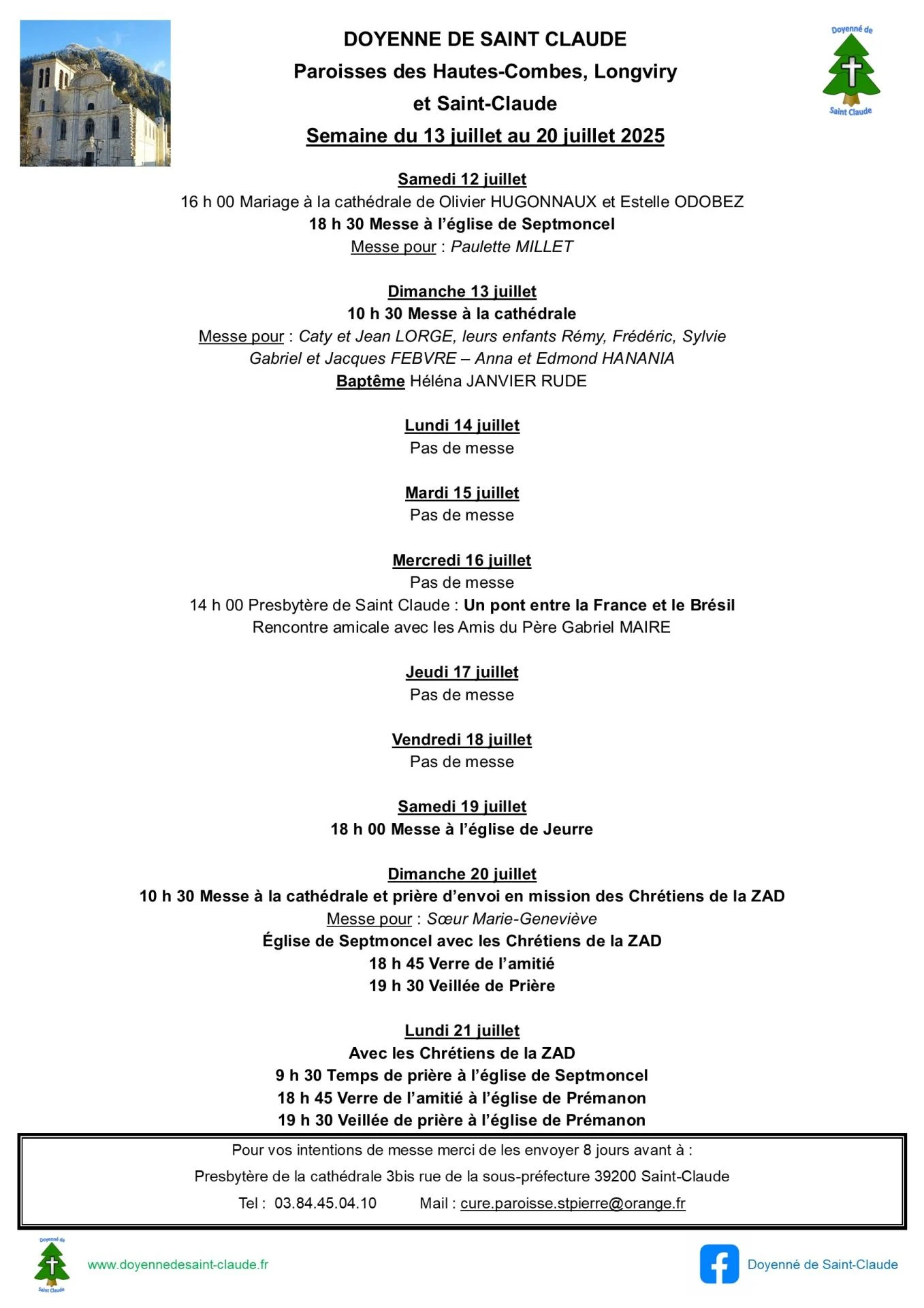 Annonces paroisse 17