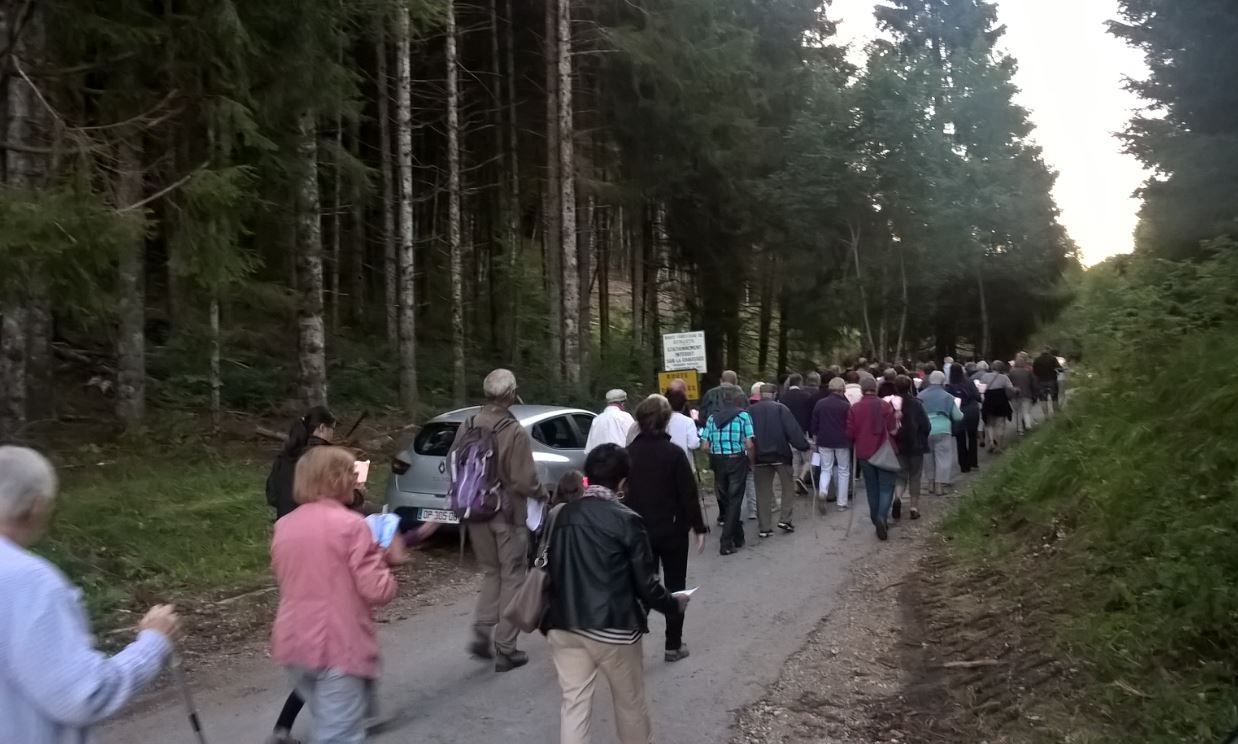 Procession aux flambeaux