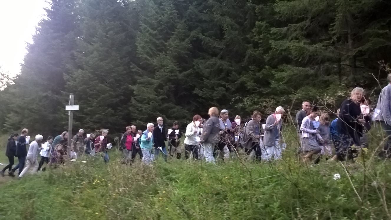 Procession aux flambeaux