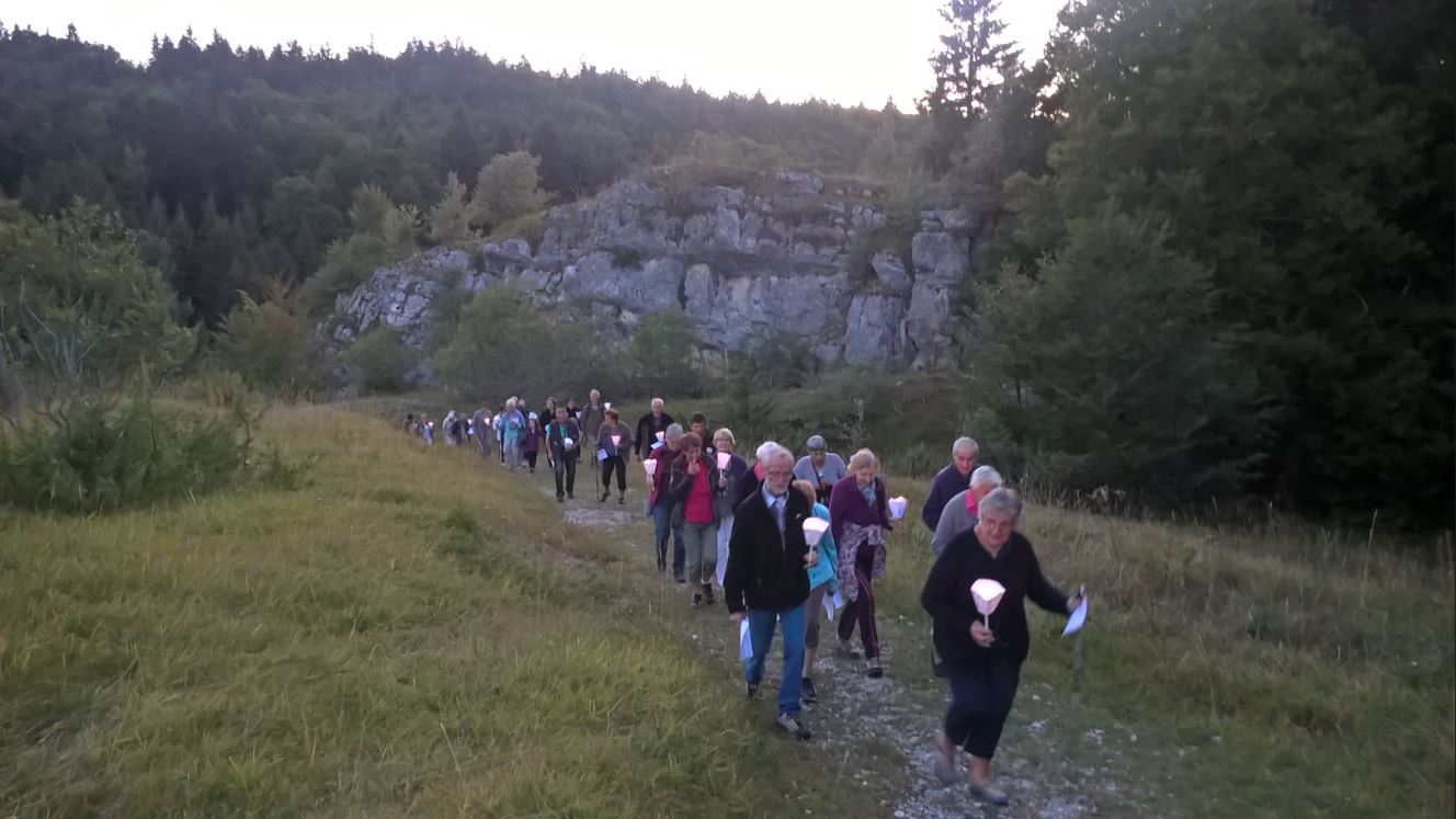 Procession aux flambeaux