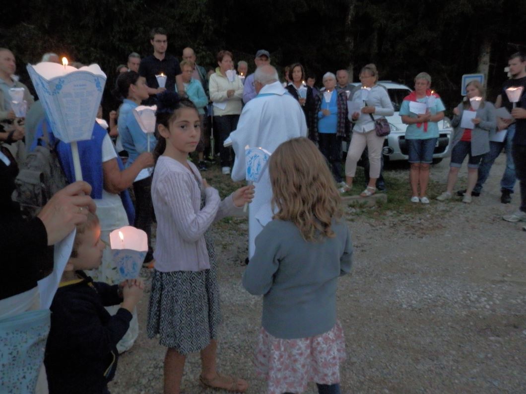 Procession aux flambeaux