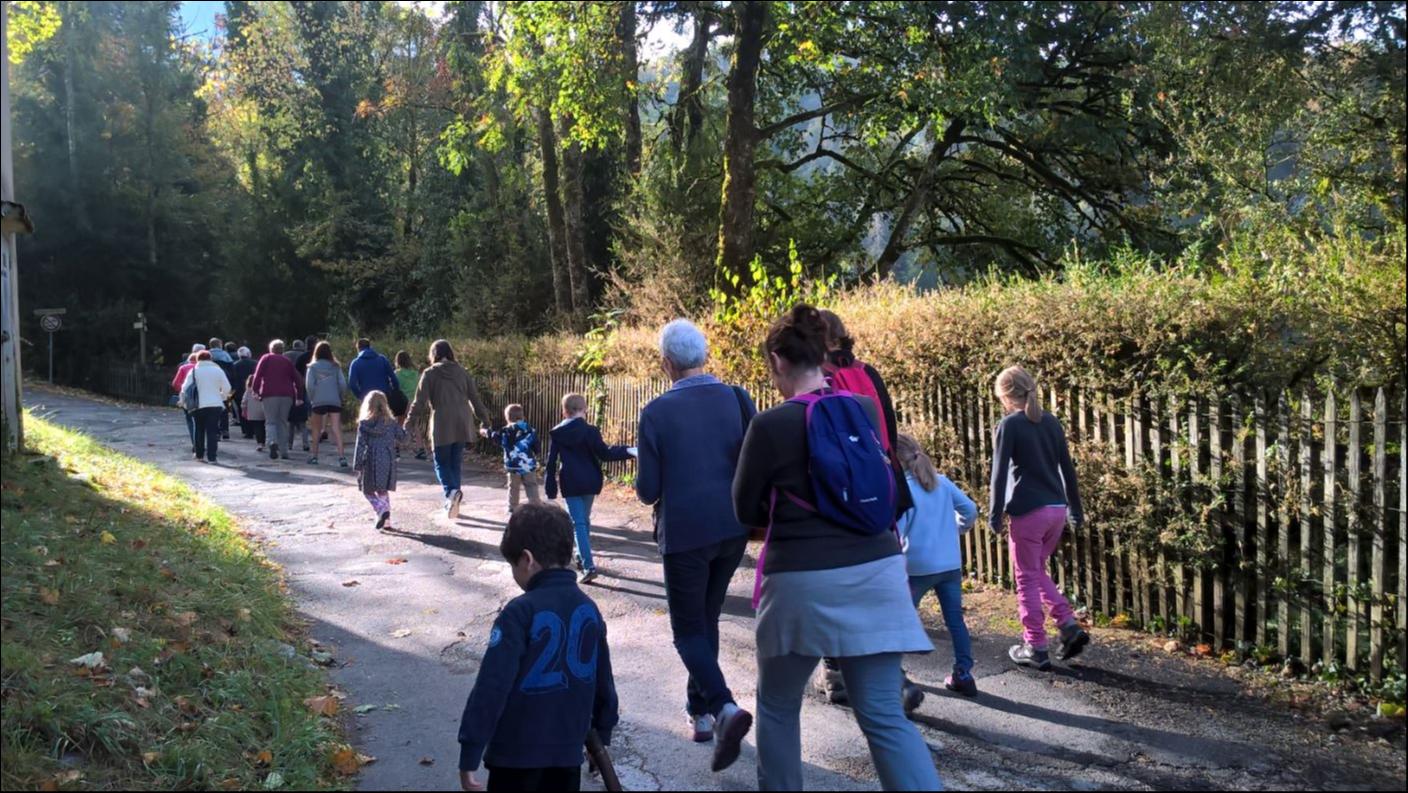 Marche à la fontaine aux oiseaux